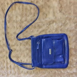 Blue New Directions cross body bag