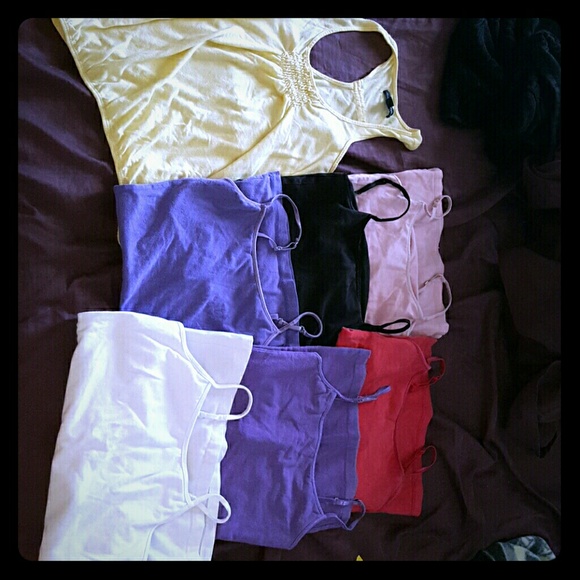 Aero and american eagle tank top lot xs