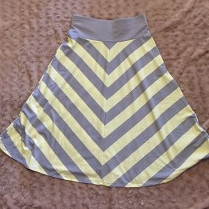 Stripe skirt from old navy