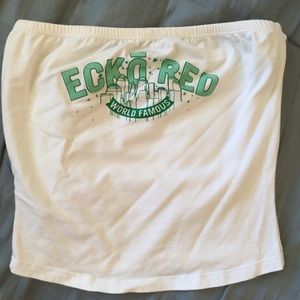 Ecko red tube top size Medium