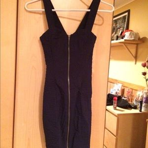 Navy blue dress