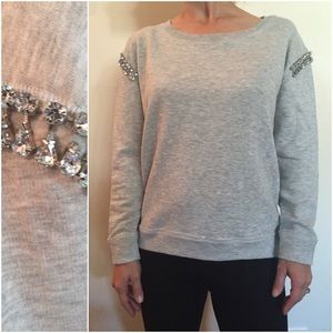 Zara sweatshirt with Shoulder detail