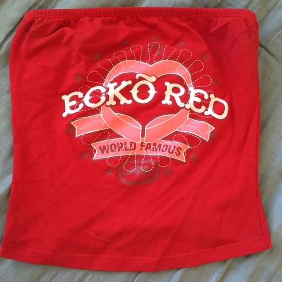 Ecko Red tube top size Medium