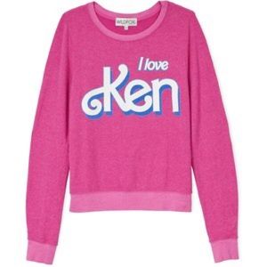 Wildfox I Love Ken baggy beach jumper
