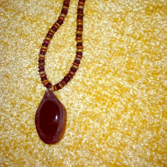 Wooden necklace