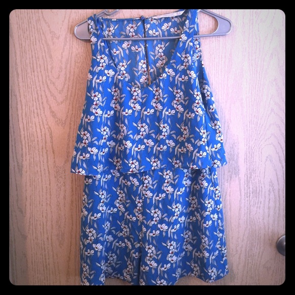 Zara Dresses & Skirts - Zara backless floral romper
