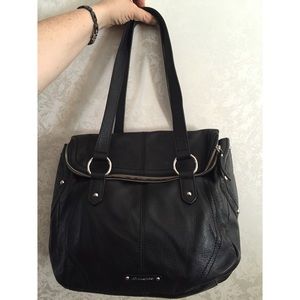 B. Makowsky Leather Tote