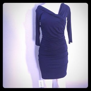 Navy blue dress! Worn once!
