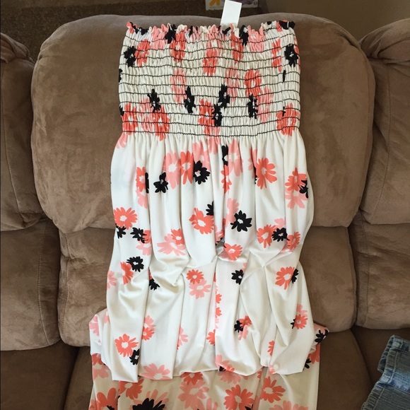 Pink blush maternity maxi