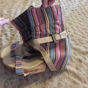 Sandals/ slight heel