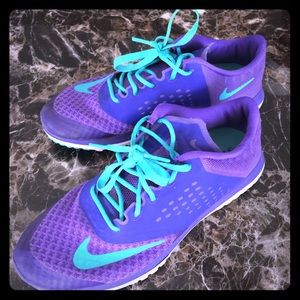Nike workout shoes.