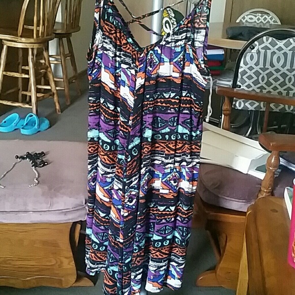 Cute printed dress!