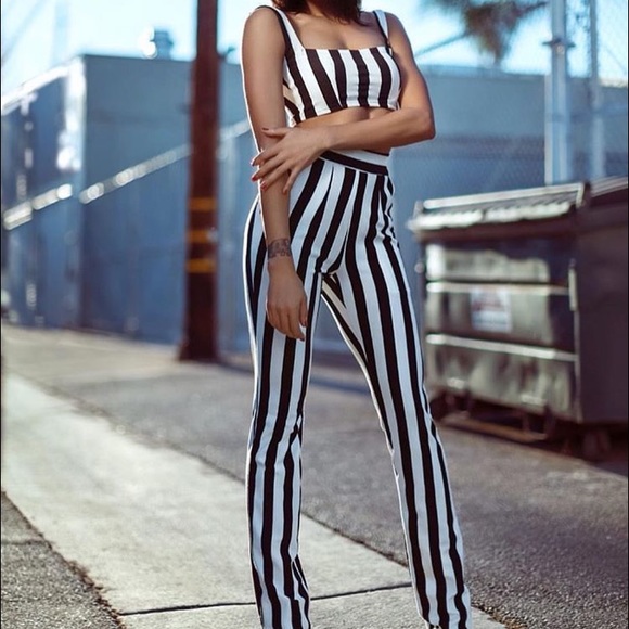 Black and White 🎹 Pants ➰