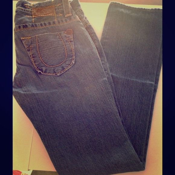 True Religion Straight Leg Denim