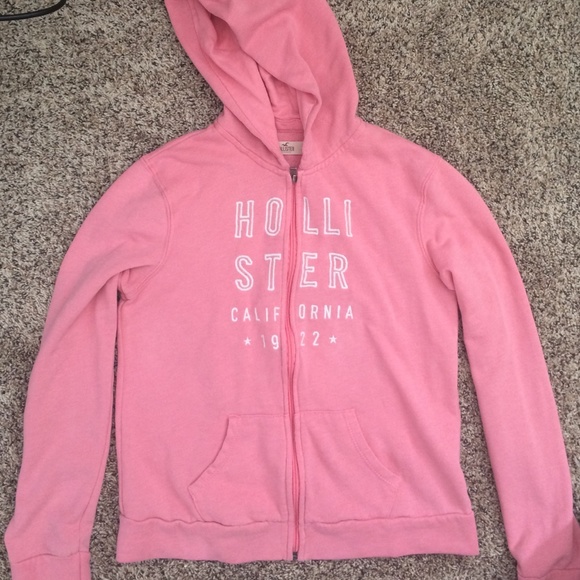 Hollister full zip hoodie