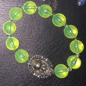 Tarina Tarantino neon green braclet