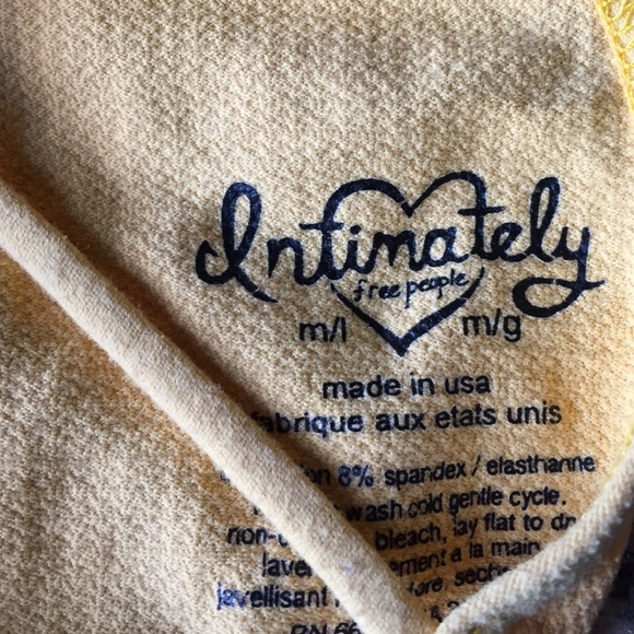 Free People unlined strappy back bra