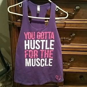 Abundant Heart workout tank top