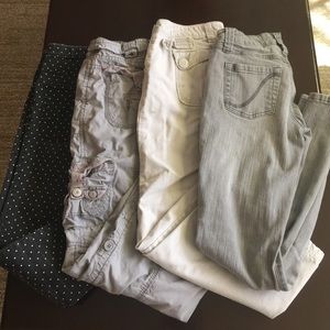 4 pairs of pants!!