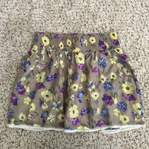 Floral skirt