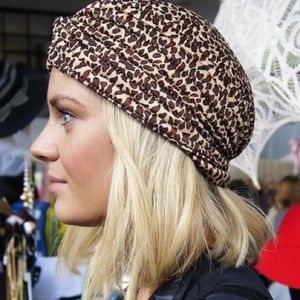 Leopard Print Turban