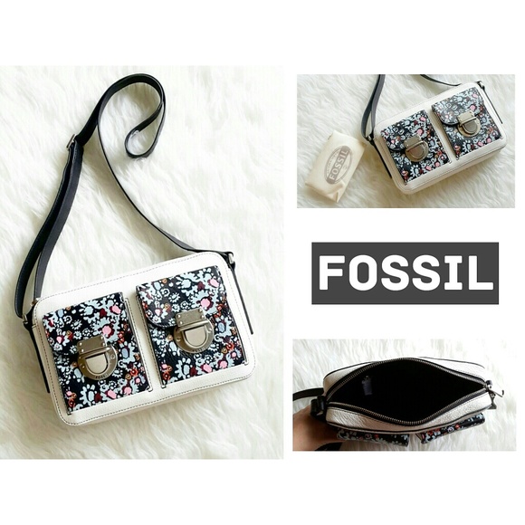SOLD New with tag fossil riley dark floral