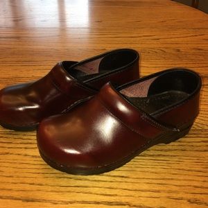 Burgundy Dansko Clogs