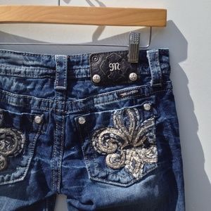 Miss Me Fleur dis Lis Denim