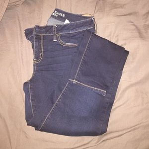 American Eagle dark wash jeggings sz 10