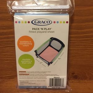 42 off graco other pack n play sheet poshmark graco sheets pack play