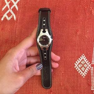 Fossil black watch