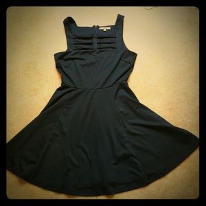 Black cocktail dress