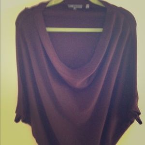 VINCE sweater brown medium wool/cashmere blend