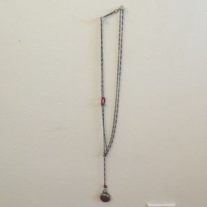 Free People long necklace locket