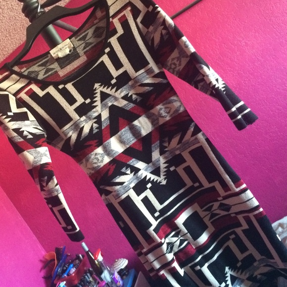 Ralph Lauren tribal print dress