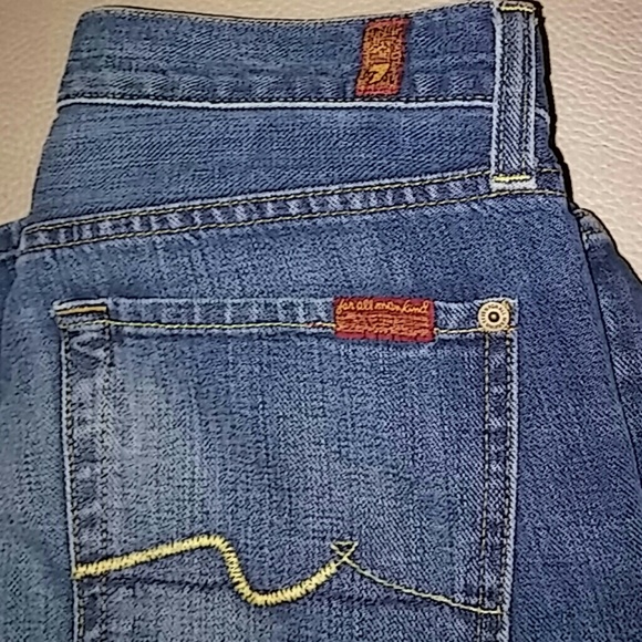7 for all mankind boot cut jeans