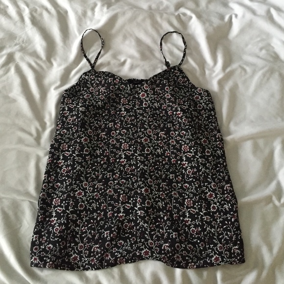 Strappy floral top