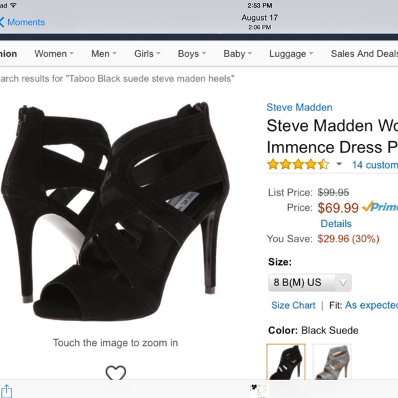 ***STEVE MADDEN WOMANS immense dress pumps***