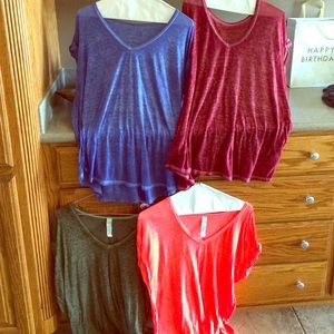 Free People Tees {LOT OF 4}