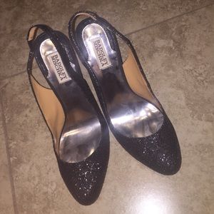 Badgley Mischka Kiss Kiss- Black