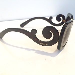 Authentic Prada Cloud PR27NS Sunglasses in Brown