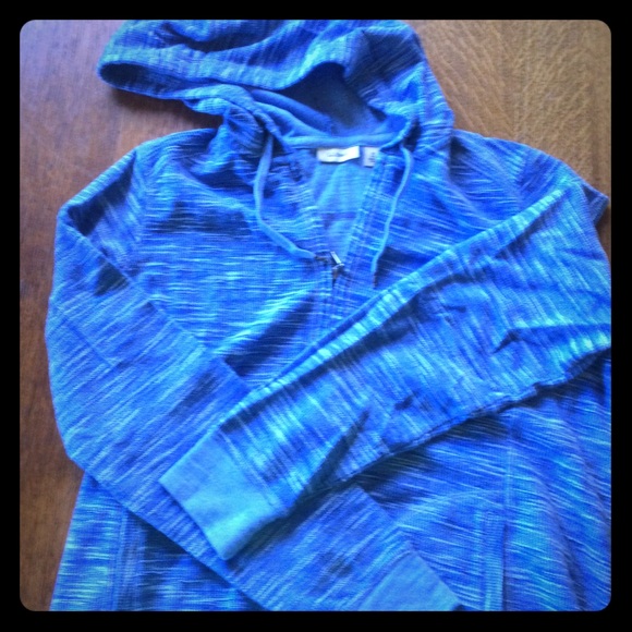 L.L. Bean Jackets & Blazers - LLbean blue heathered hoodie NEW.
