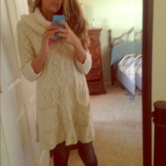 Beautiful Anthro sweater dress