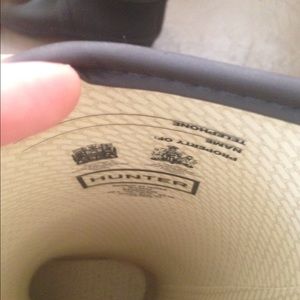 Additional pics of Hunter boots