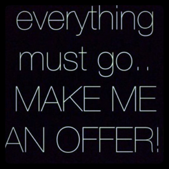 Everything must go ASAP! Please make an offer!!