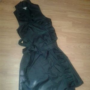 Isaac Mizrahi wrap evening dress