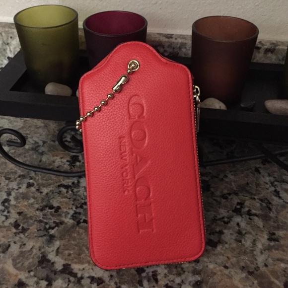 COACH hangtag multifunction case