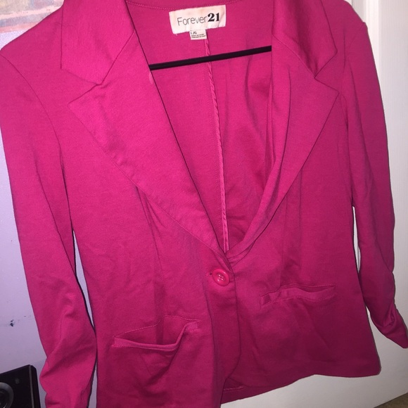 Pink/magenta blazer