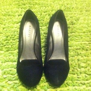 Bakers Black Wedges