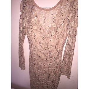 Sequin/Lacey Dress from Windsor